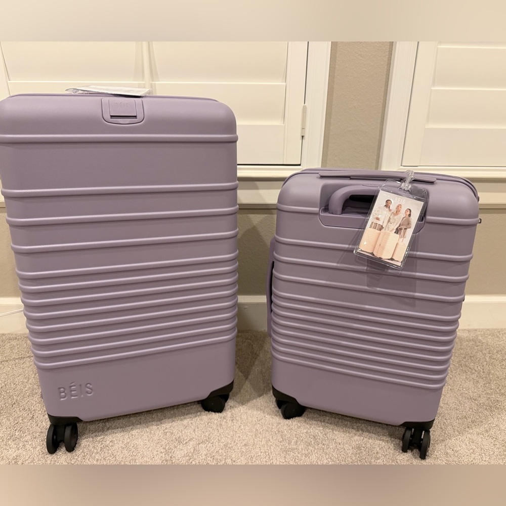 BEIS Lavender Luggage - New With Tags